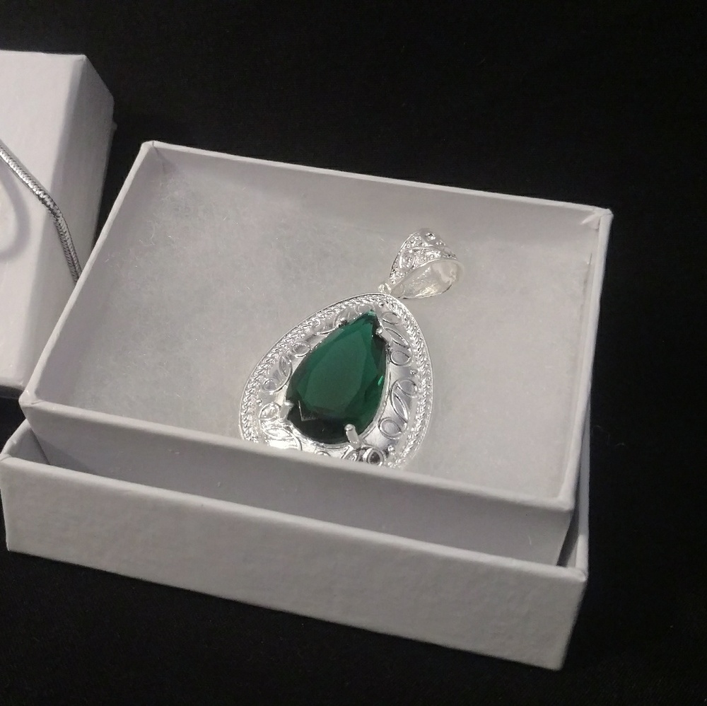 Green Tourmaline Necklace